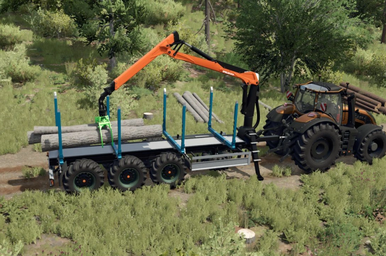 Причіп Lizard Forest Pack для Farming Simulator 25