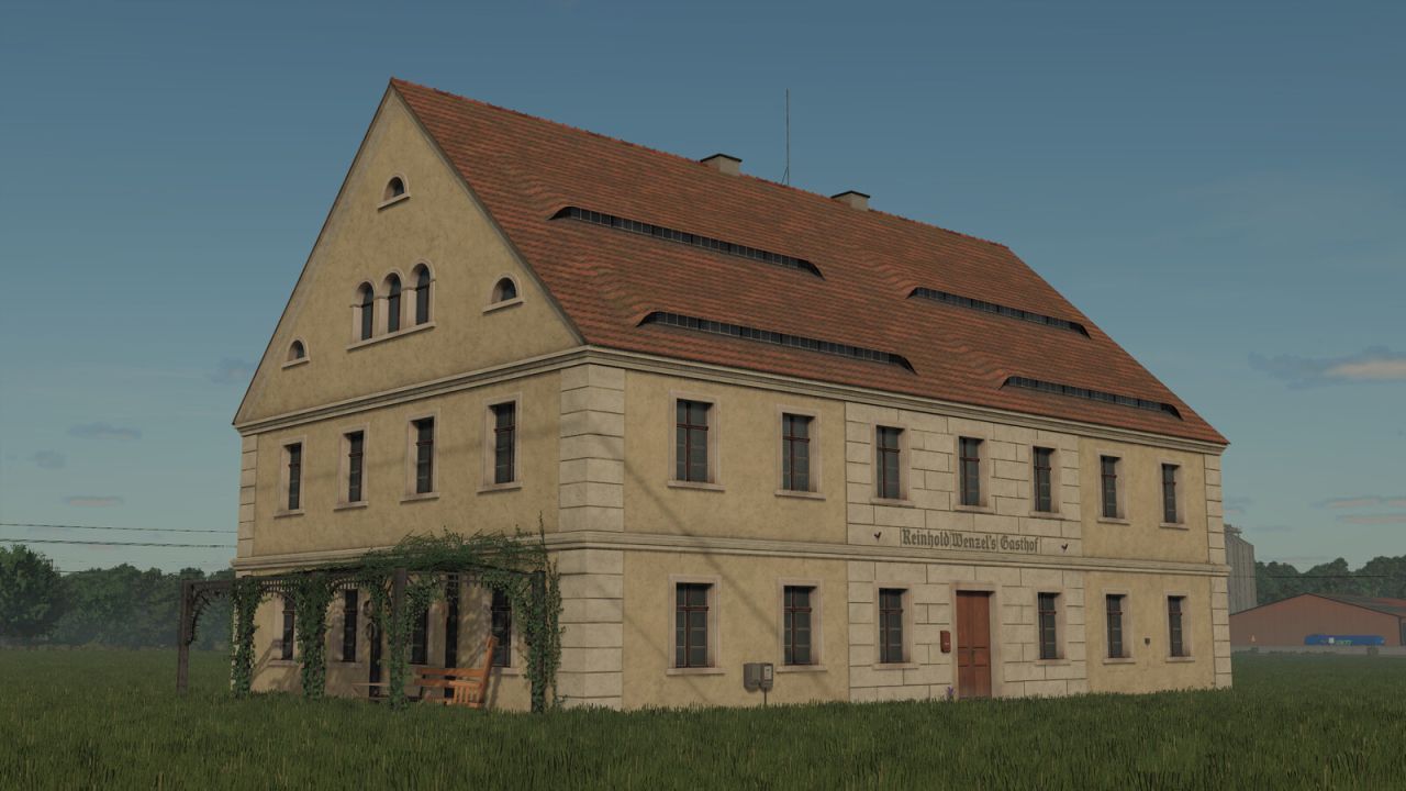 Giebeldach Bauernhaus für Farming Simulator 25