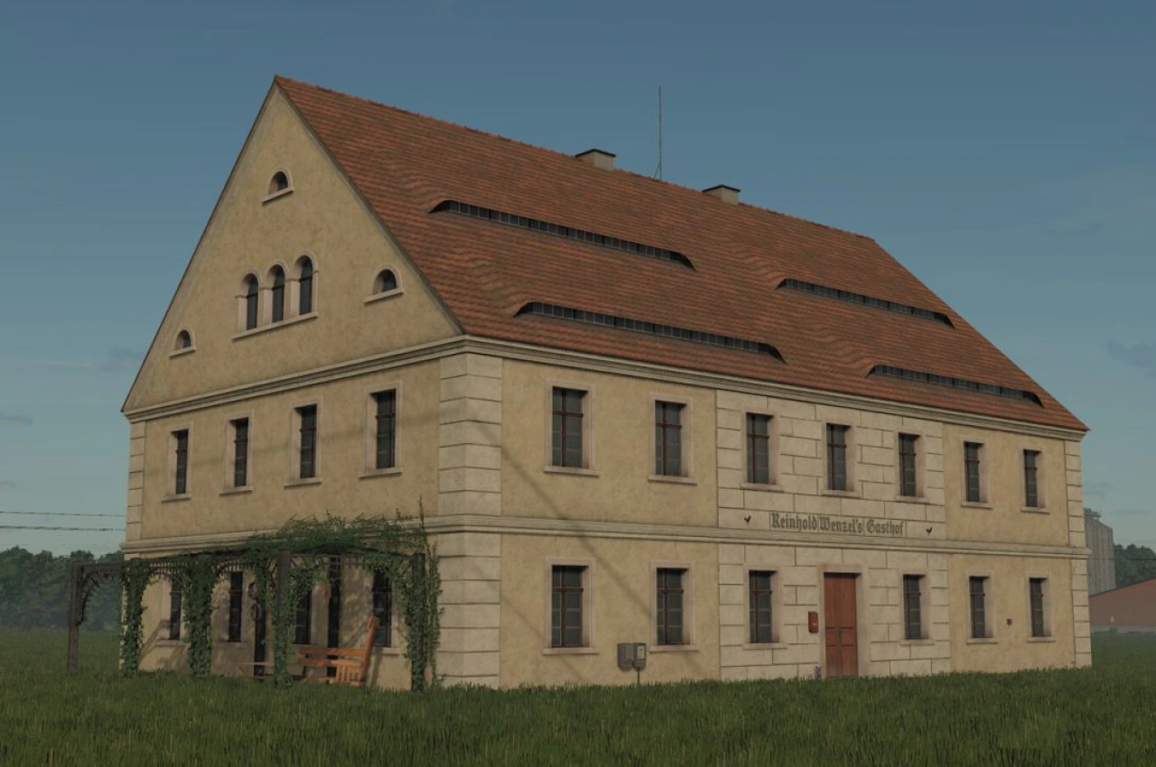 Фермерський будинок з габелем для Farming Simulator 25