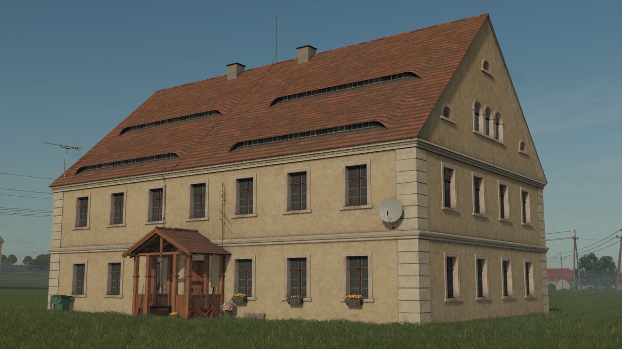 Giebeldach Bauernhaus für Farming Simulator 25