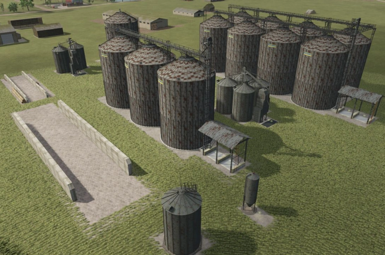 Пакет будівель Multi Farm для Farming Simulator 25