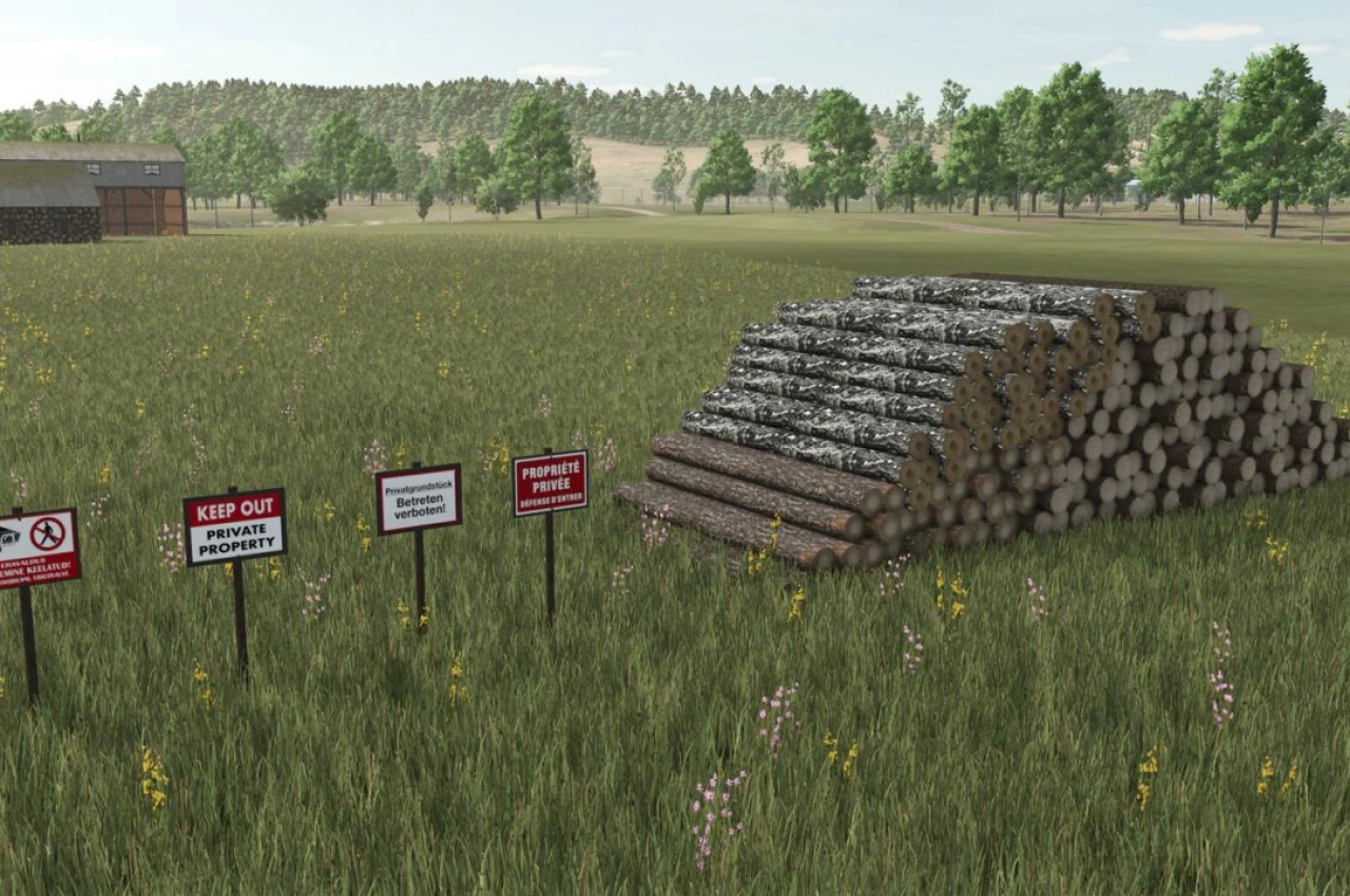 Пакет будівель Multi Farm для Farming Simulator 25