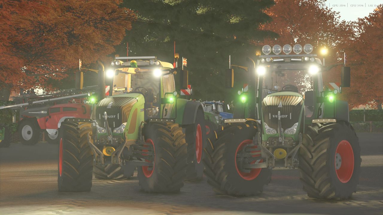 Трактор Fendt 900 Com 3 Edit для Farming Simulator 25