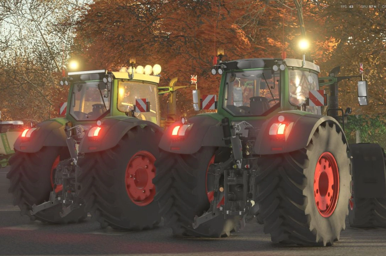 Трактор Fendt 900 Com 3 Edit для Farming Simulator 25