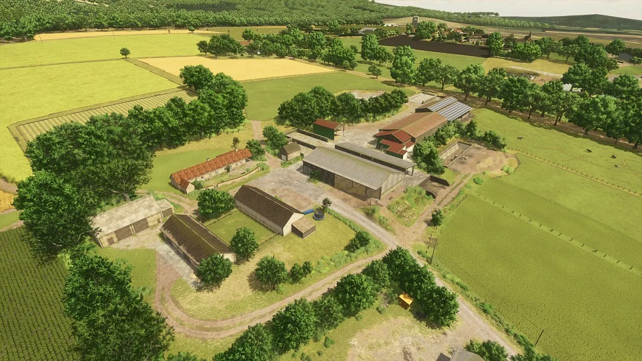 Легендарний Пак Будівель The Pichonnière Buildings Pack для Стильної Ферми у FS25