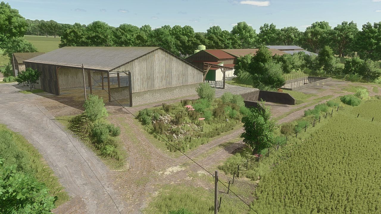 Легендарний Пак Будівель The Pichonnière Buildings Pack для Стильної Ферми у FS25