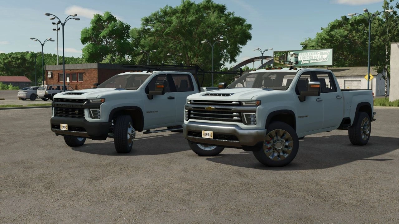 Автомобіль Chevrolet Silverado 3500 для Farming Simulator 25