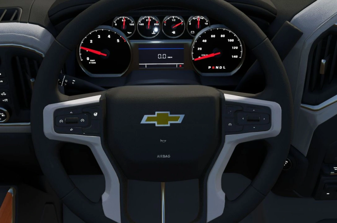 Автомобіль Chevrolet Silverado 3500 для Farming Simulator 25