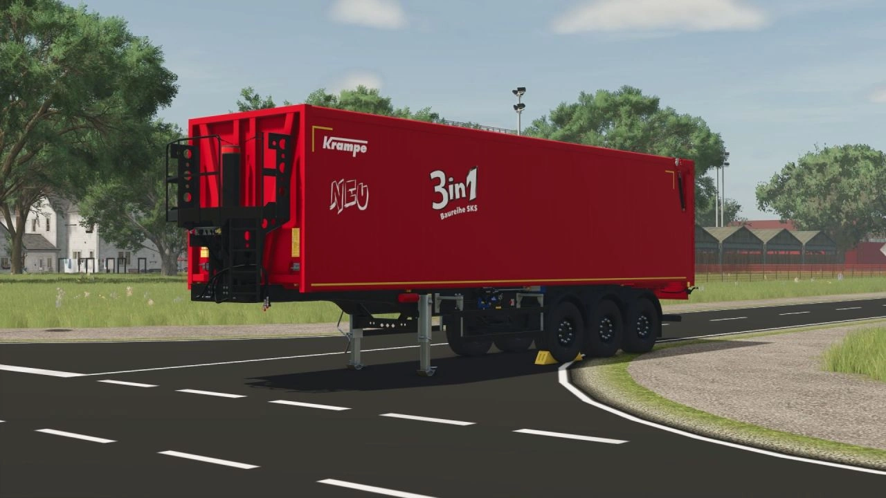Причіп Krampe SKS 30/1050 AutoDrive-Edition для Farming Simulator 25