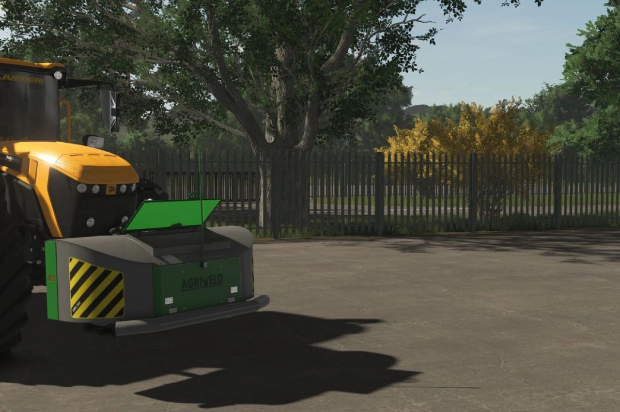 Вага Agriweld 1500kg для Farming Simulator 25