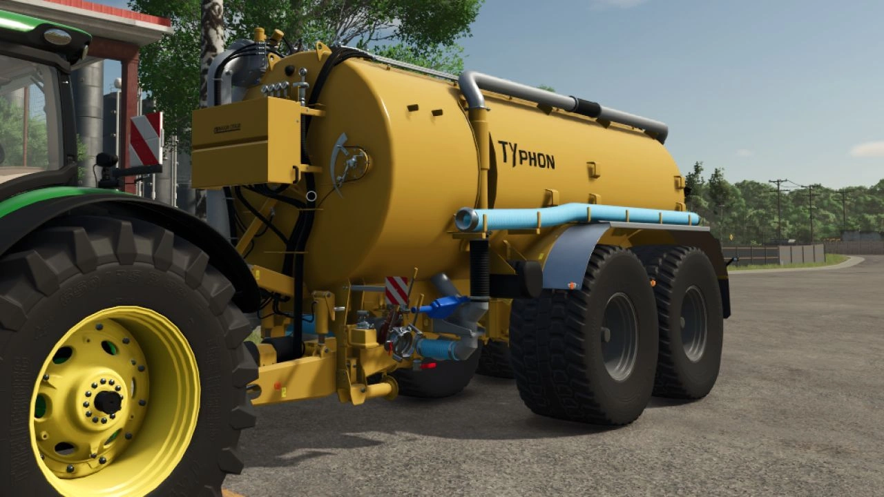 Розкидач гною Mauguin Typhon для Farming Simulator 25