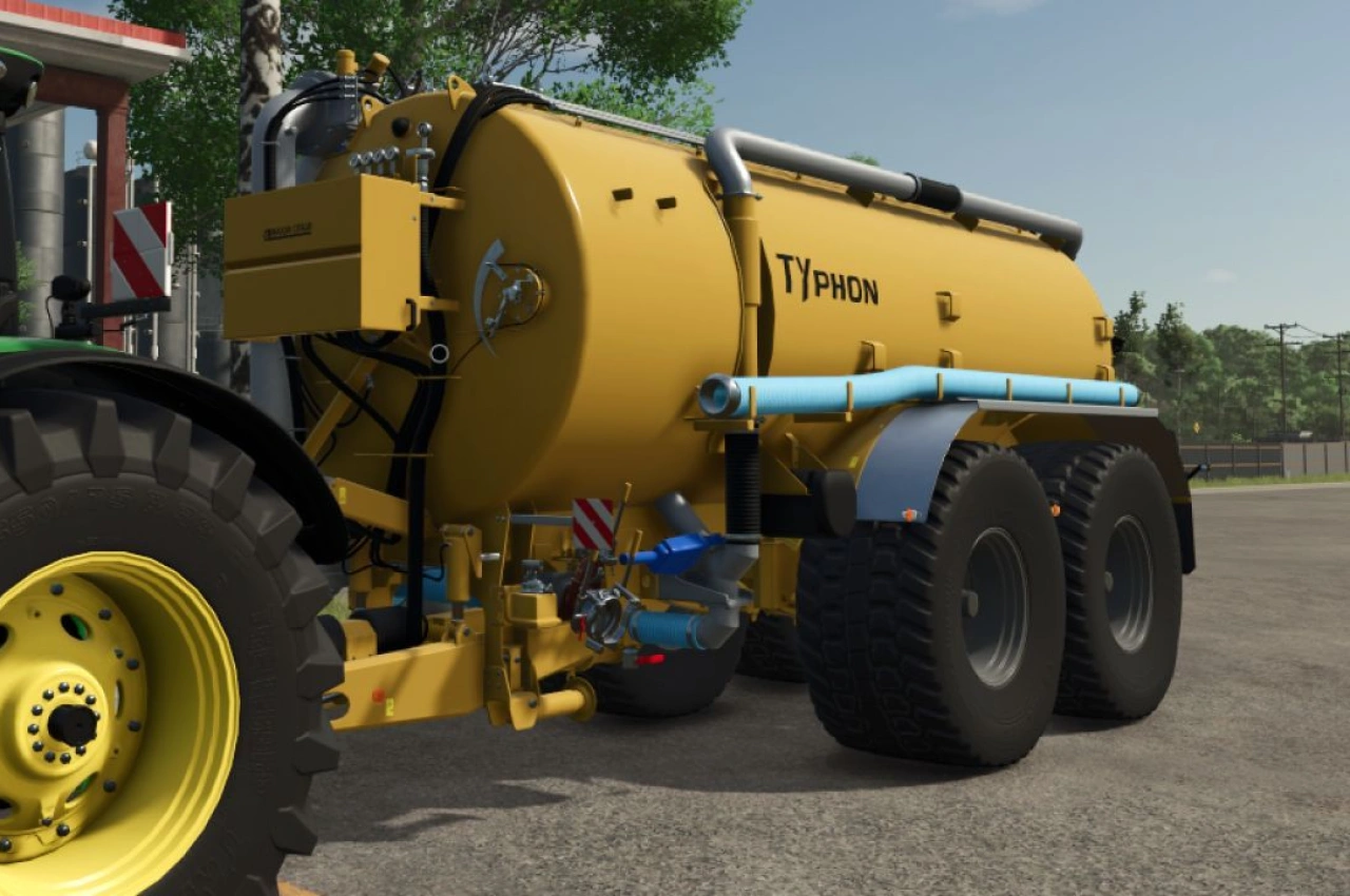 Розкидач гною Mauguin Typhon для Farming Simulator 25