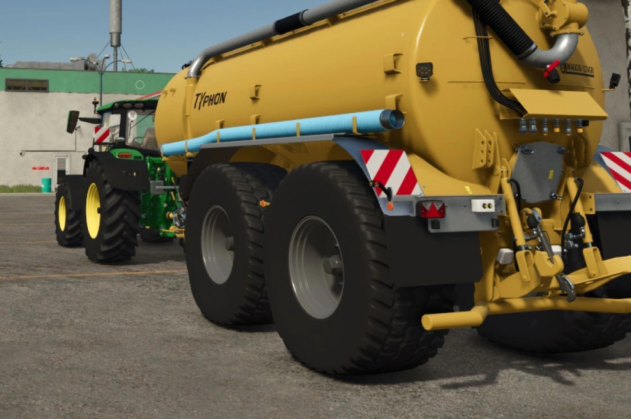 Розкидач гною Mauguin Typhon для Farming Simulator 25