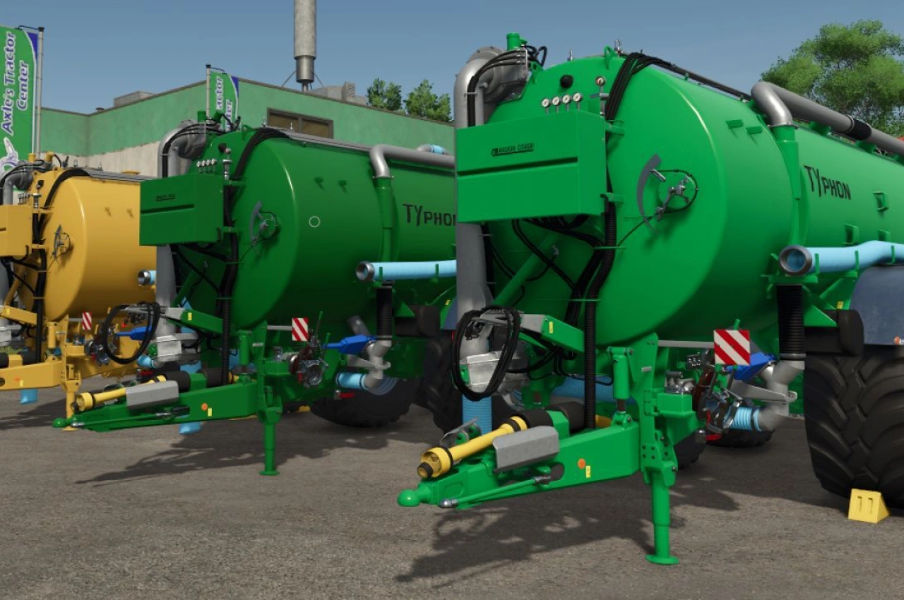 Розкидач гною Mauguin Typhon для Farming Simulator 25