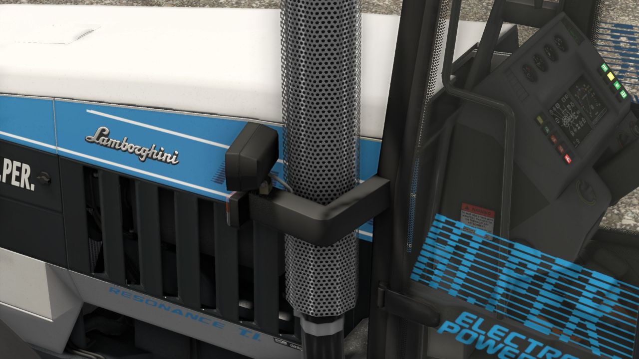Трактор Lamborghini HI.PER 190 для Farming Simulator 25