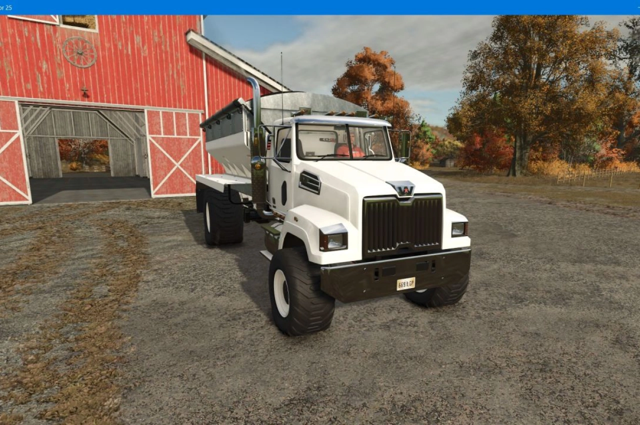 Вантажівка Western Star 4700SF Floater для Farming Simulator 25