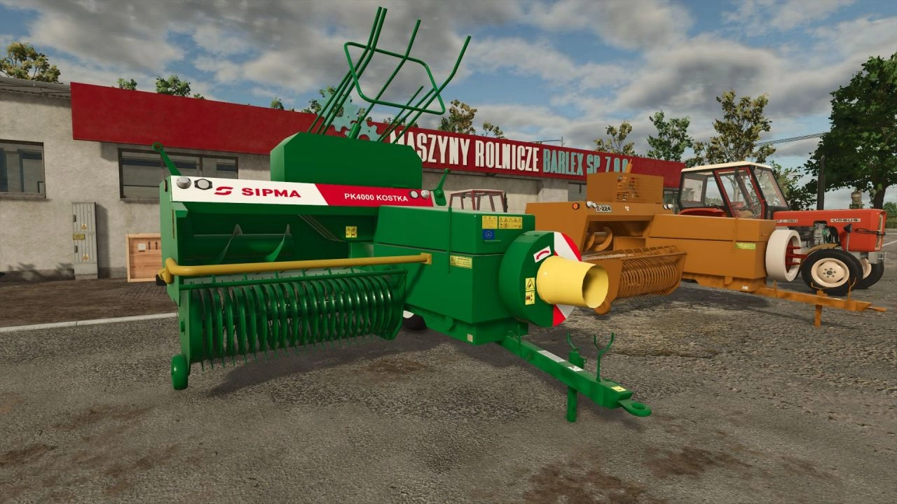 Прес-підбирач Sipma Z224/PK4000 для Farming Simulator 25
