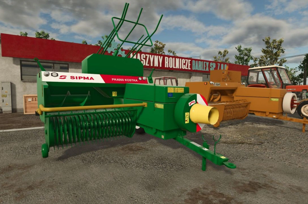 Прес-підбирач Sipma Z224/PK4000 для Farming Simulator 25