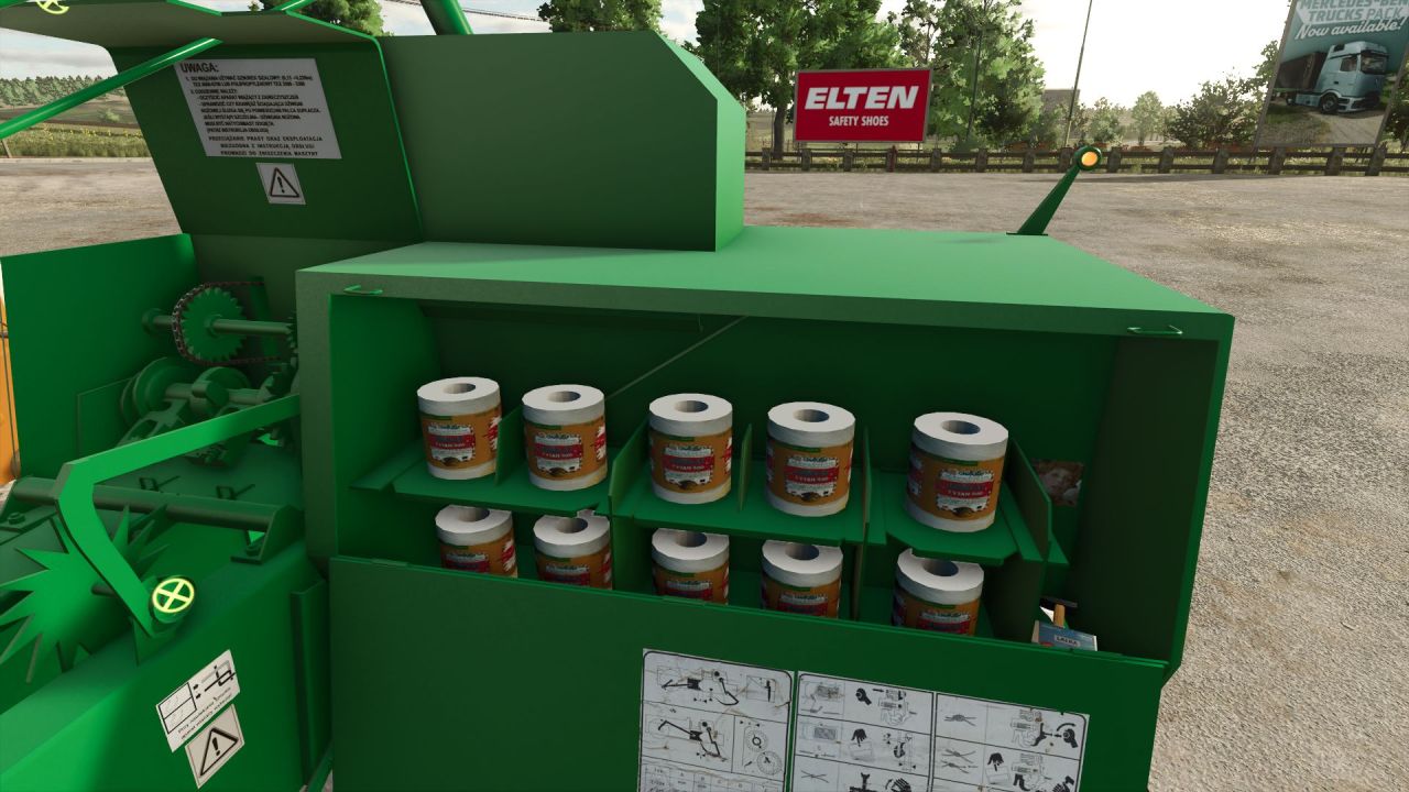 Прес-підбирач Sipma Z224/PK4000 для Farming Simulator 25