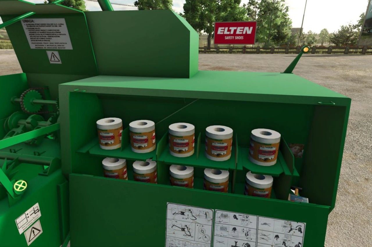 Прес-підбирач Sipma Z224/PK4000 для Farming Simulator 25