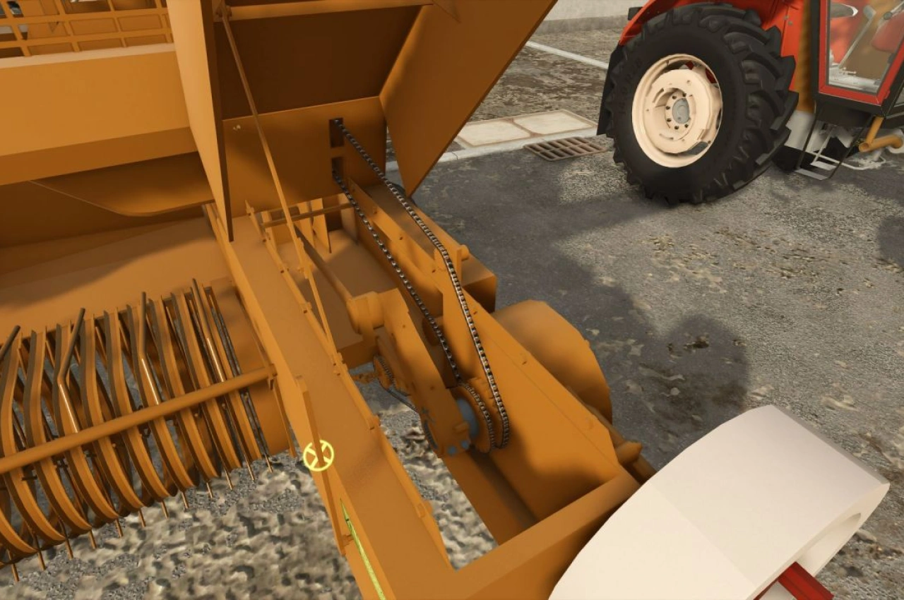 Прес-підбирач Sipma Z224/PK4000 для Farming Simulator 25