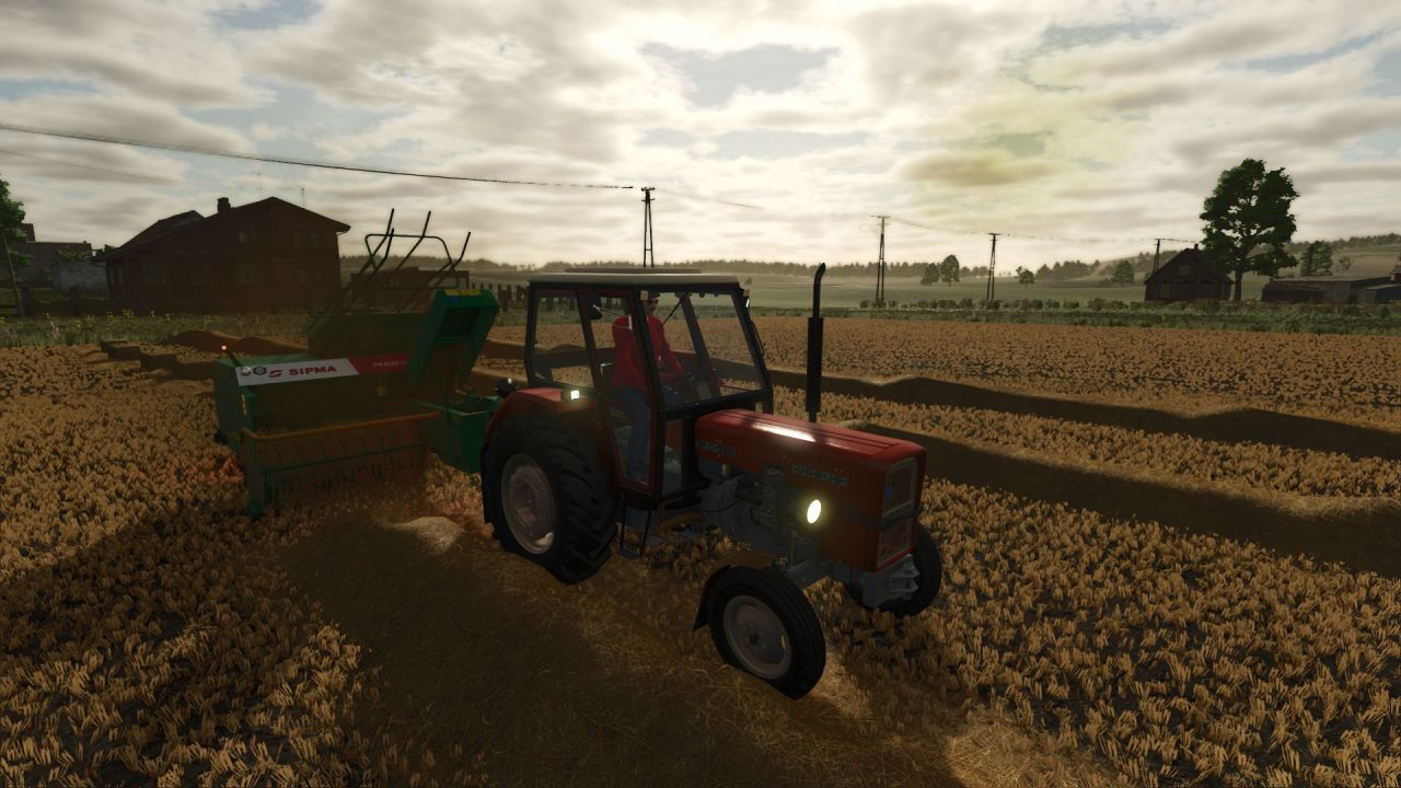 Прес-підбирач Sipma Z224/PK4000 для Farming Simulator 25