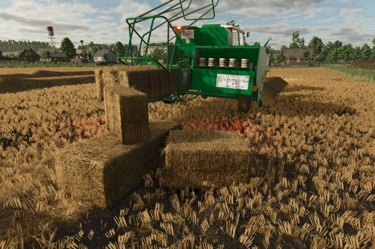 Прес-підбирач Sipma Z224/PK4000 для Farming Simulator 25