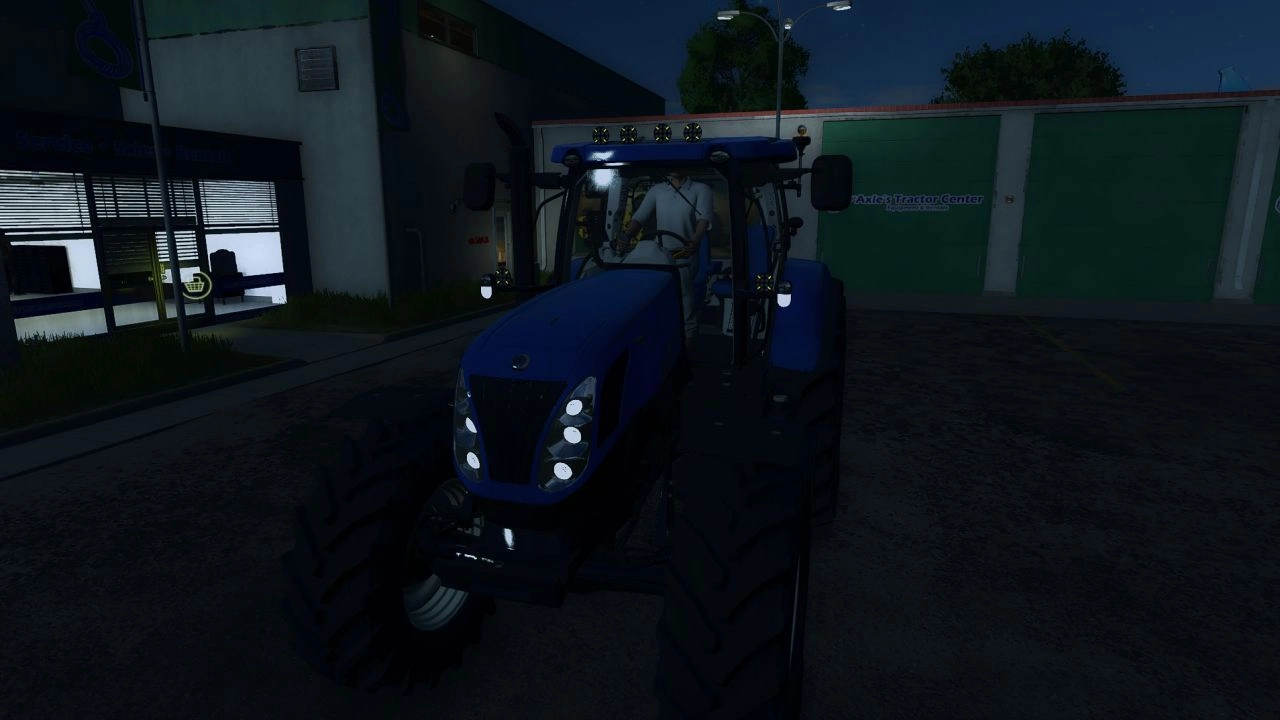 Трактор New Holland T7/T7000 Series для Farming Simulator 25