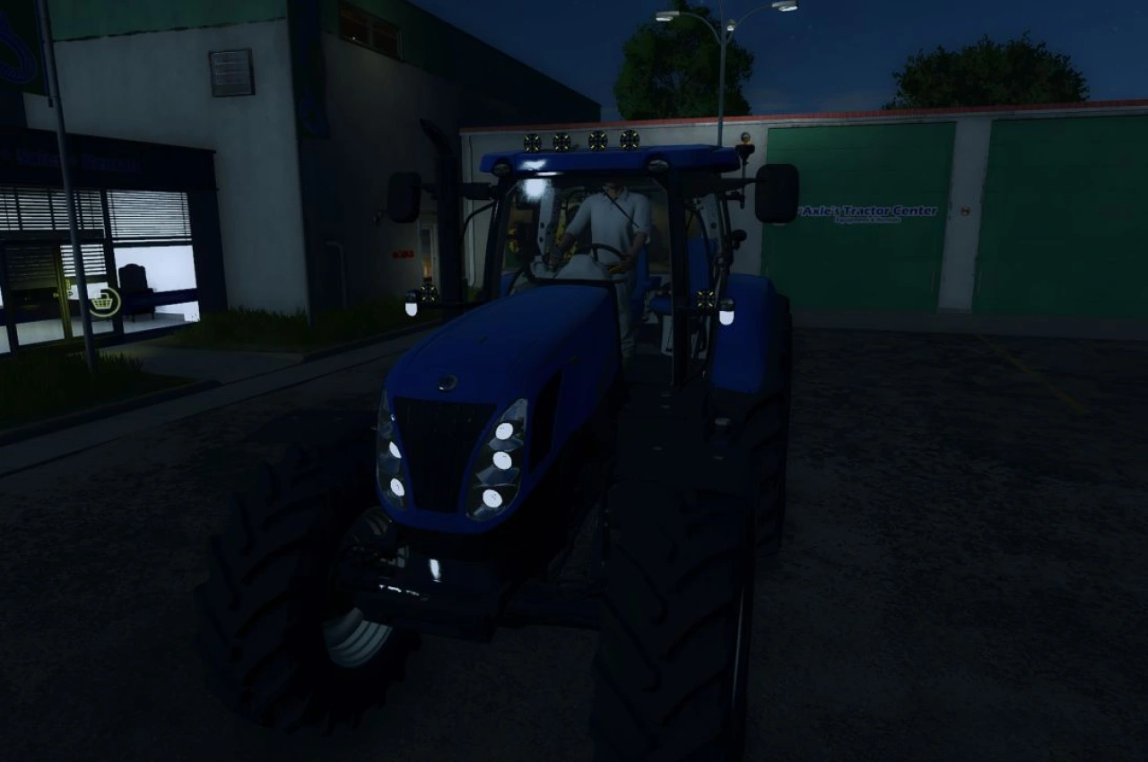 Трактор New Holland T7/T7000 Series для Farming Simulator 25