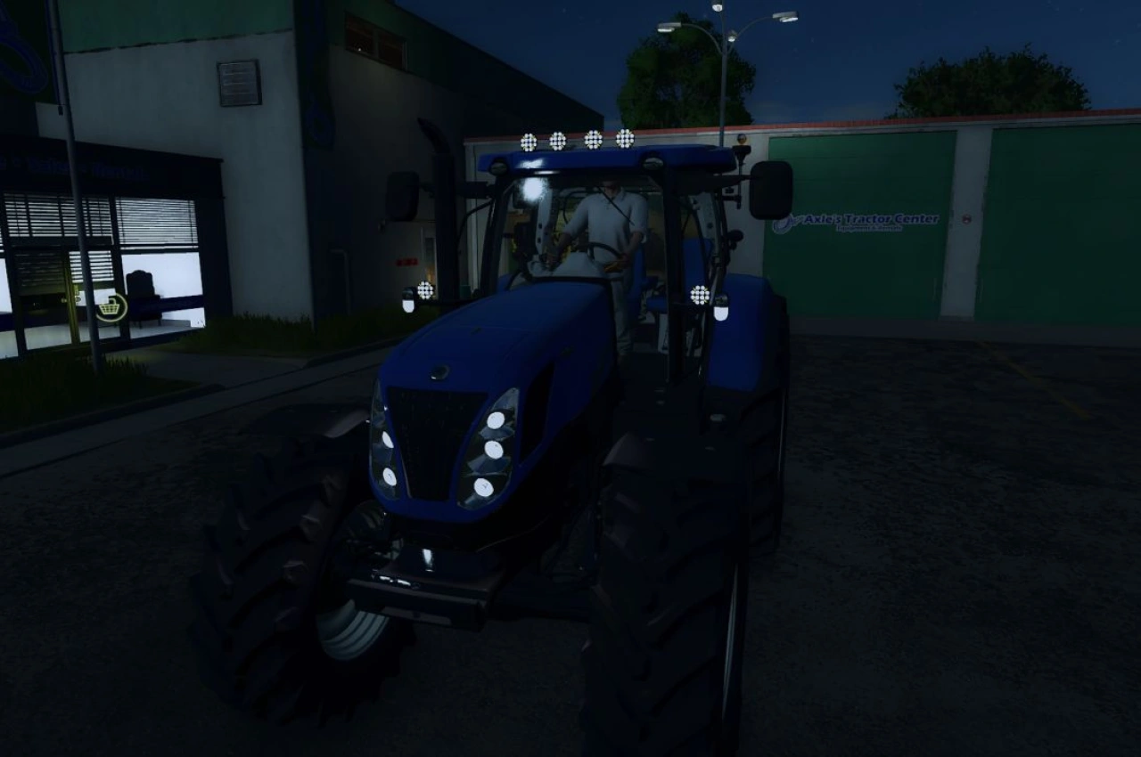 Трактор New Holland T7/T7000 Series для Farming Simulator 25