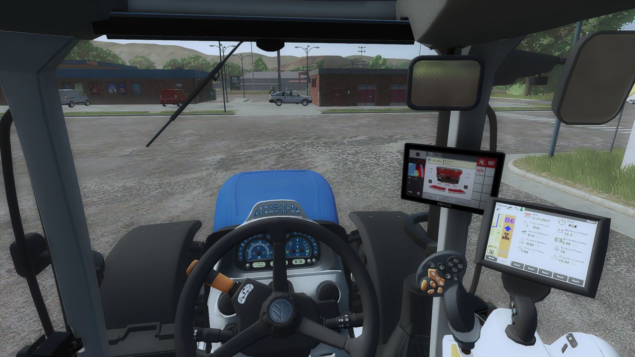 Трактор New Holland T7/T7000 Series для Farming Simulator 25
