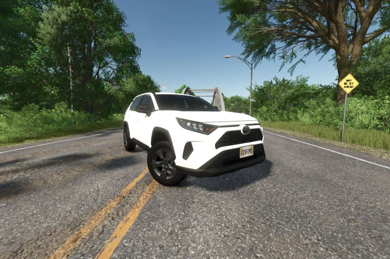 Автомобіль TOYOTA RAV4 2020 для Farming Simulator 25