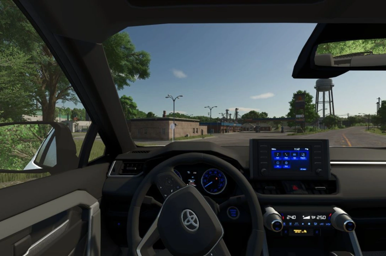 Автомобіль TOYOTA RAV4 2020 для Farming Simulator 25