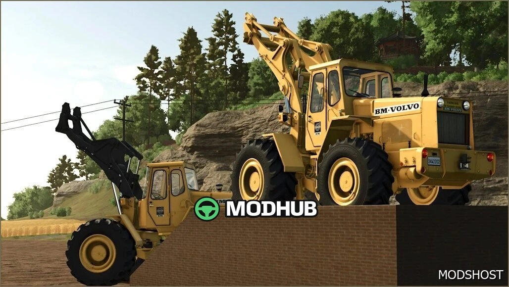 Екскаватор Volvo LM 845 Rust Edition для Farming Simulator 25