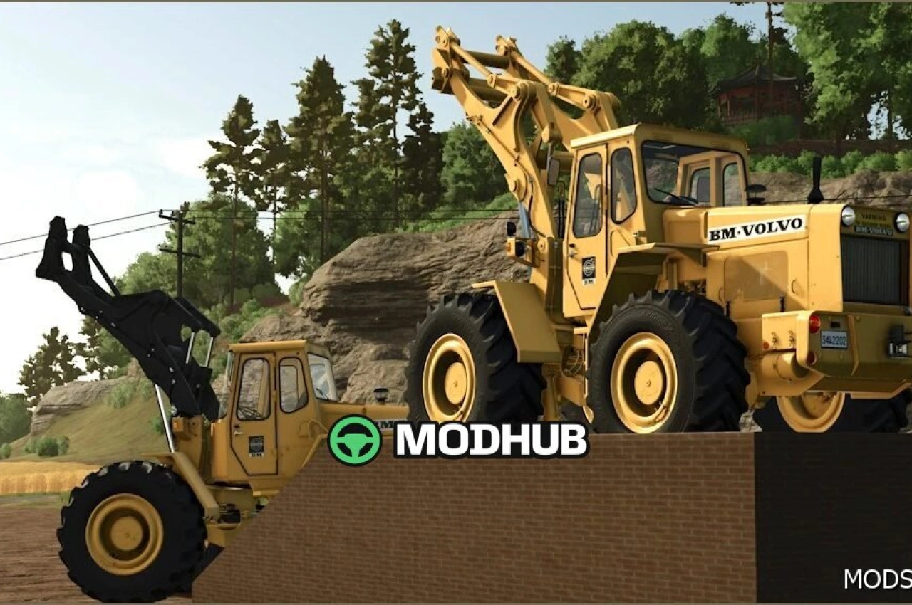 Екскаватор Volvo LM 845 Rust Edition для Farming Simulator 25