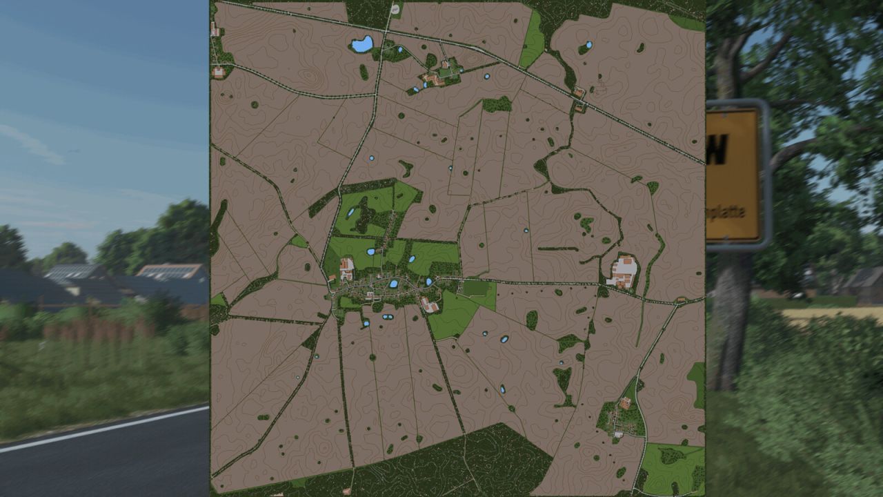 Карта Gülzow для Farming Simulator 25