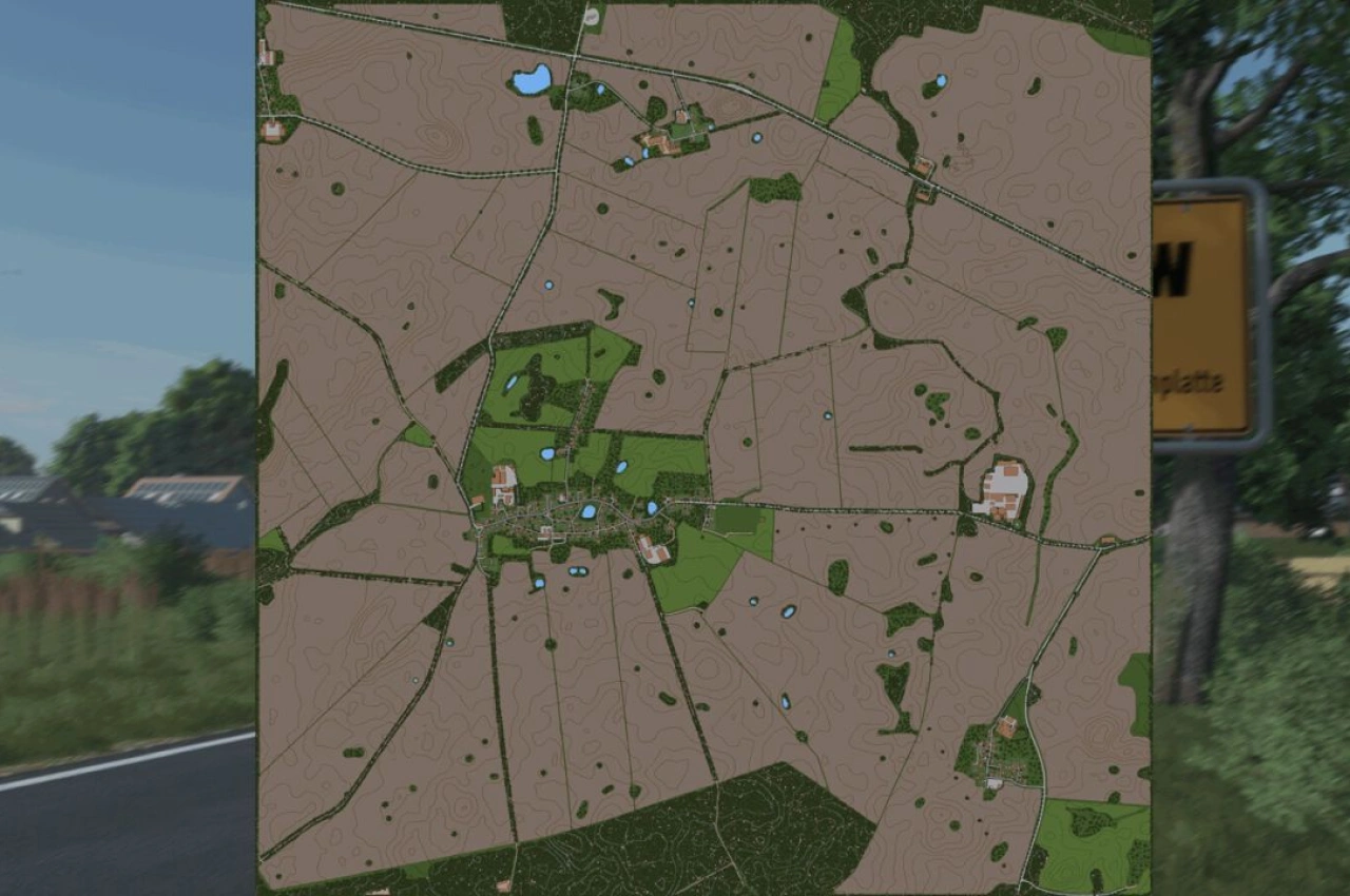 Карта Gülzow для Farming Simulator 25