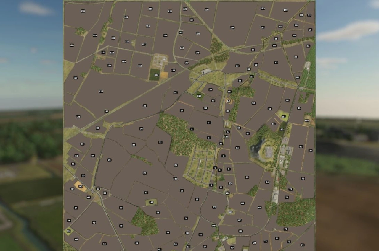 Карта Meinefeld для Farming Simulator 25