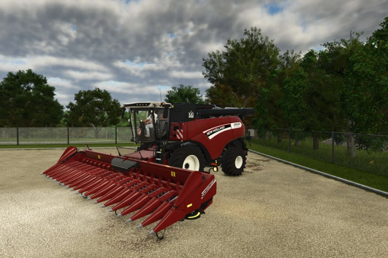 Комбайн New Holland CR10.90 The Collector Edition для Farming Simulator 25