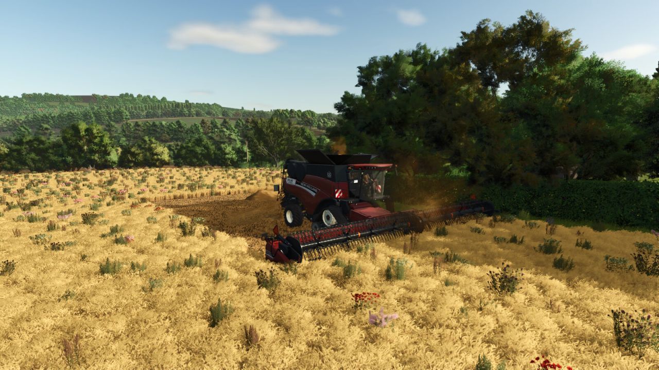 Комбайн New Holland CR10.90 The Collector Edition для Farming Simulator 25