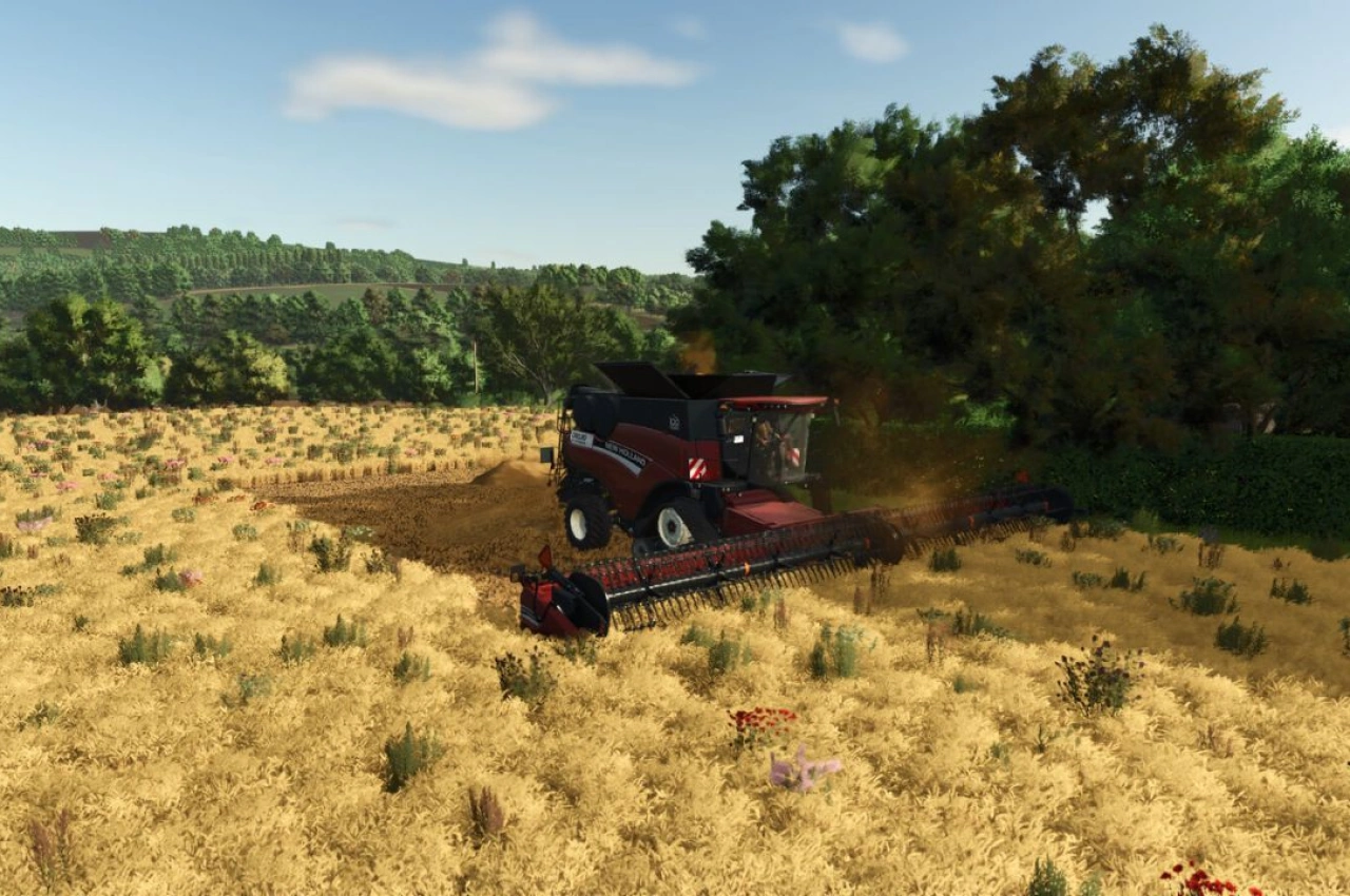 Комбайн New Holland CR10.90 The Collector Edition для Farming Simulator 25