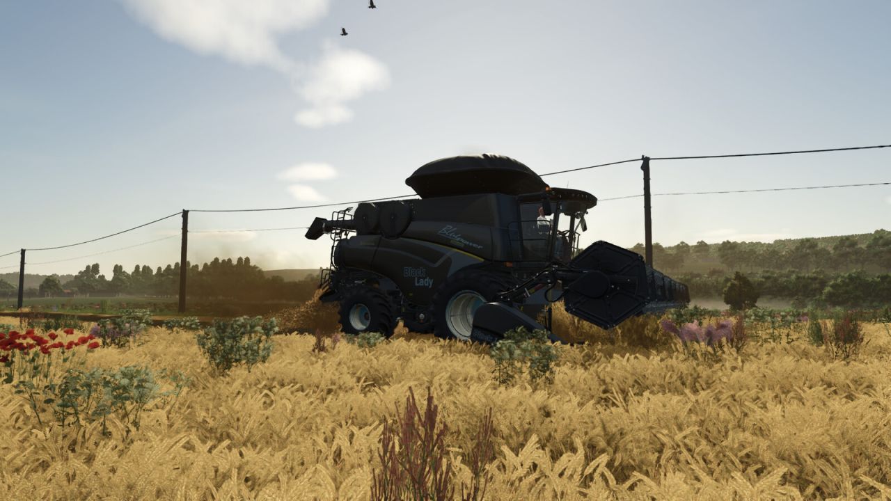 Комбайн New Holland CR10.90 The Collector Edition для Farming Simulator 25