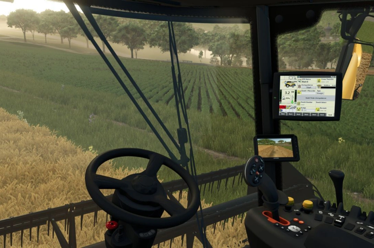 Комбайн New Holland CX 5.80 для Farming Simulator 25