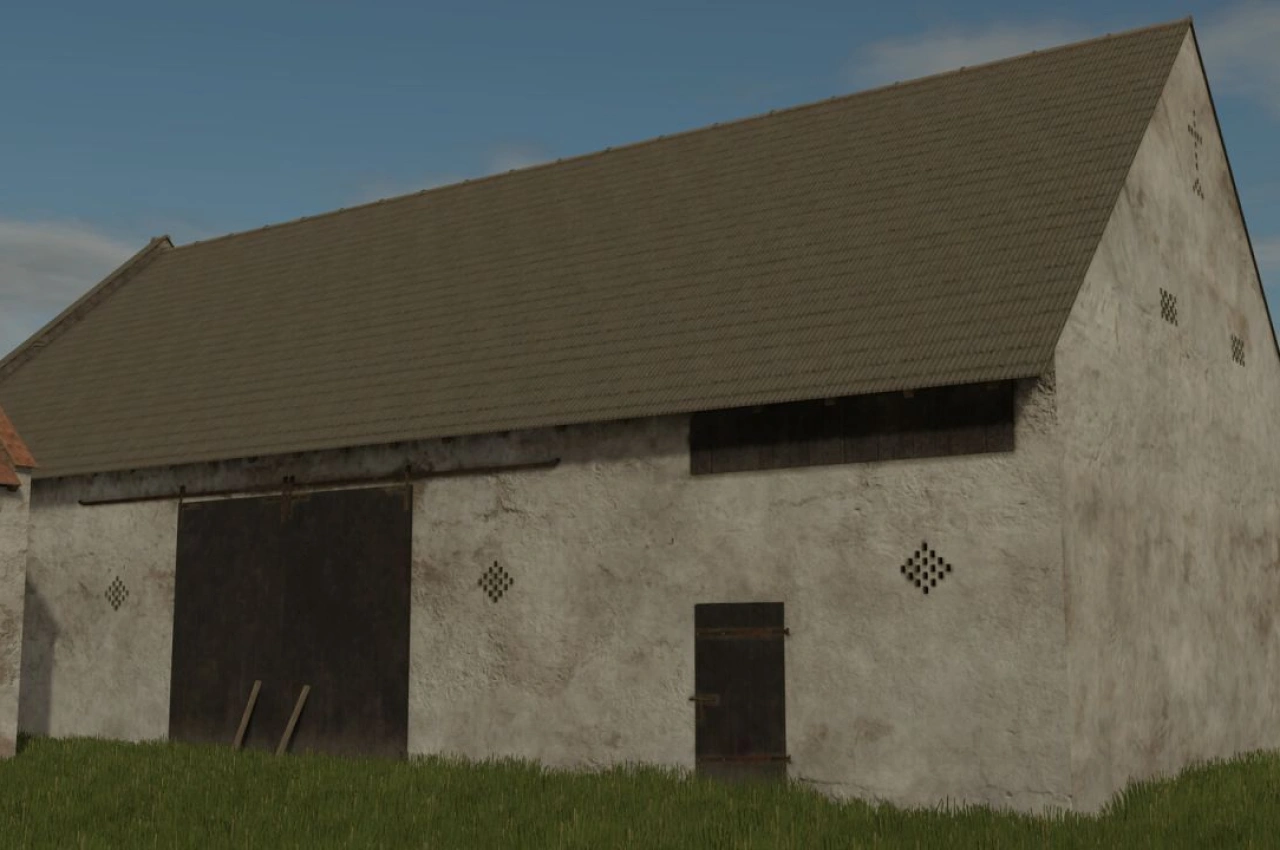 Стара хлів та корівник для Farming Simulator 25