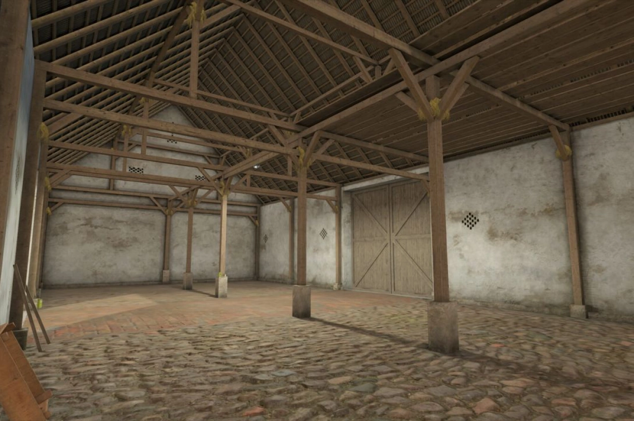 Стара хлів та корівник для Farming Simulator 25