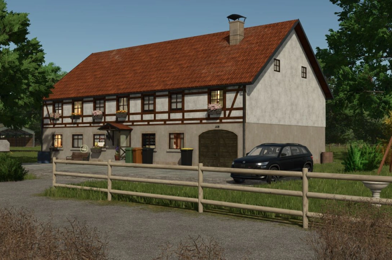 Сільський будинок Тюрінгії для Farming Simulator 25