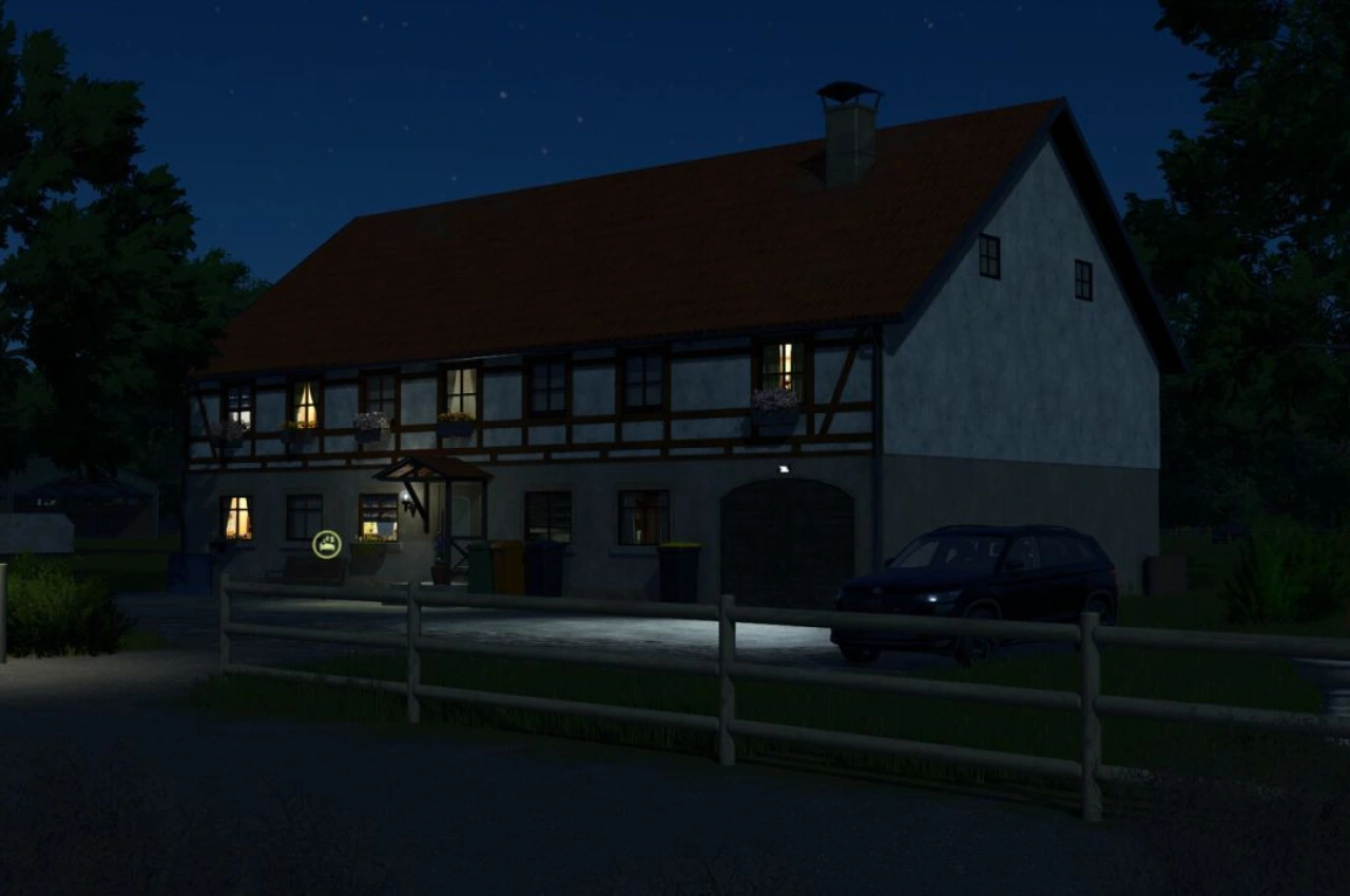 Сільський будинок Тюрінгії для Farming Simulator 25