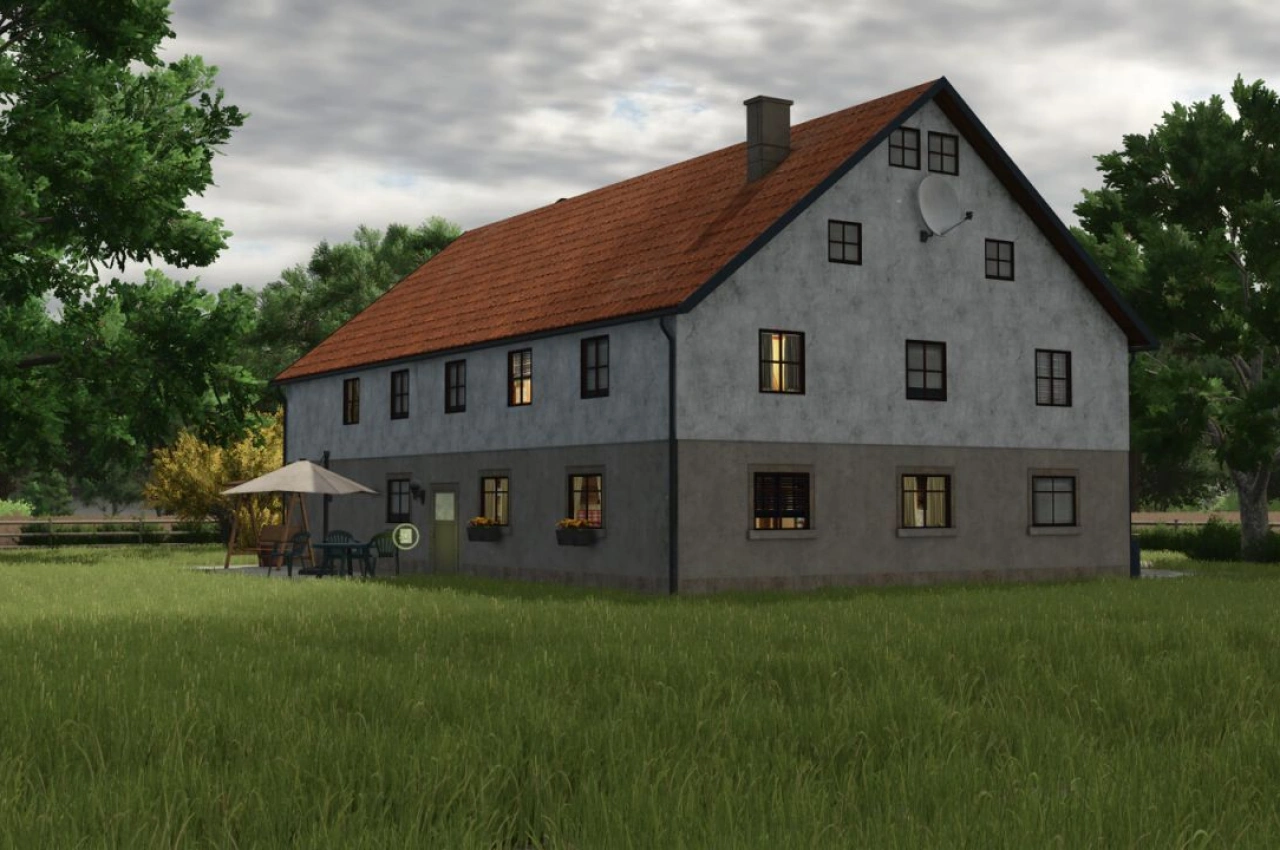 Сільський будинок Тюрінгії для Farming Simulator 25