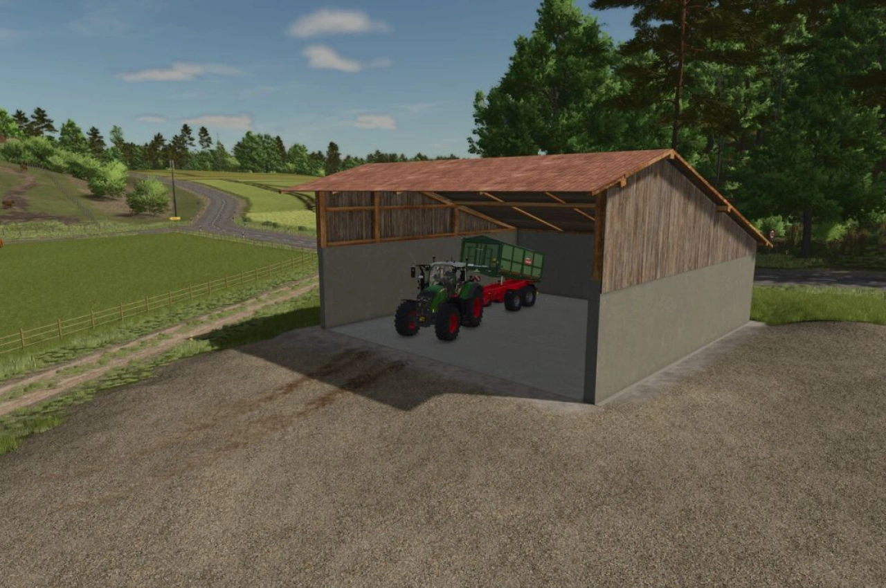 Складська будівля Storagehall для Farming Simulator 25