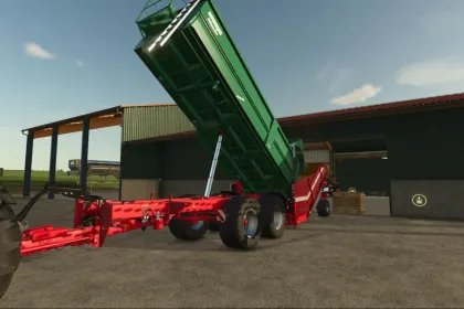 Ефективний Grimme Receiving Hopper з Автоматичним Складанням Палет для Farming Simulator 25 — 2